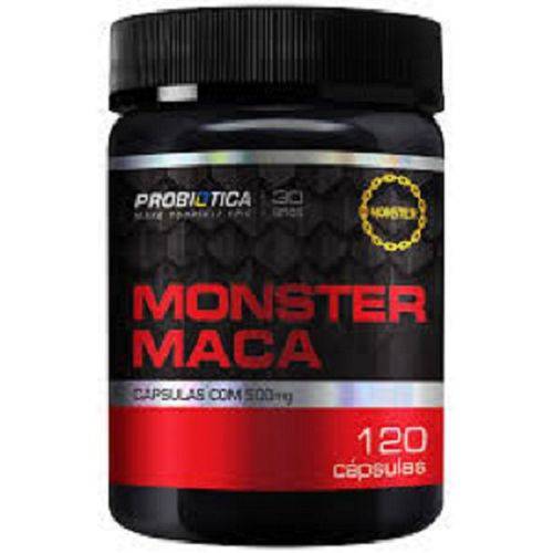 Monster Maca 500mg 120 Capsulas Probiotica