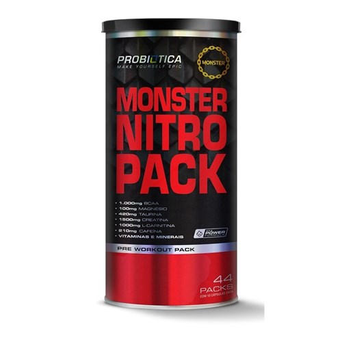 Monster Nitro Pack 44 Pack - Probiótica