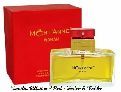Montanne Woman Edp 100 Ml - Feminino - Mont Anne Red - Dc