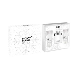 Montblanc Coffret Legend Spirit Kit - Eau de Toilette + Bálsamo Pós Barba + Gel de Banho Kit