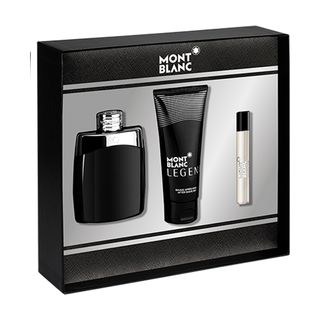 Montblanc Legend Kit – 1 Perfume Masculino EDT 100ML + 1 Creme Pós Barba 10ml + 1 Miniatura Perfume EDT 7,5ml Kit
