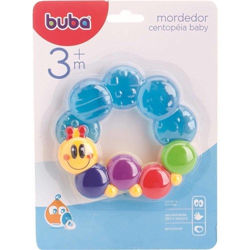 Mordedor Centopéia Baby - Buba Toys