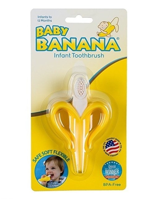 Mordedor e Escova Baby Banana