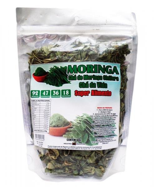 Moringa Oleifera - Chá Folhas Desidratadas 40 Gr