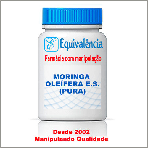 Moringa Oleifera E.s. (pura) 500 Mg - 60 Cápsulas
