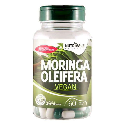 Moringa Oleifera Vegana 500mg 60 Cápsulas