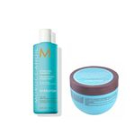 Moroccanoil Máscara Hidratação 250ml + Shampoo Hidratante 250ml