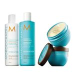 Moroccanoil Shampoo E Condicionador + Máscara Hidratante 250ml