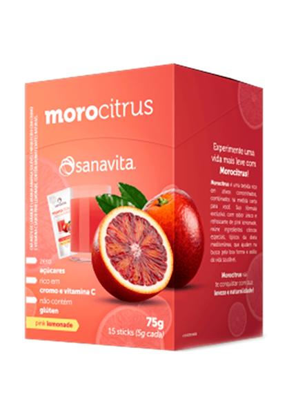 Morocitrus Pink Lemonade - 15 Sticks de 5g - Sanavita