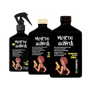 Morte Súbita Shampoo + Cond + Spray Reparação Lola Cosmétics