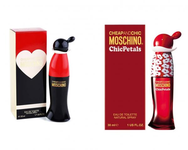 Moschino CHIC PETALS 30ml Edt + CHEAP AND CHIC 30ml Edt