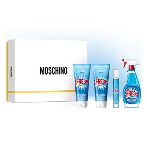 Moschino Fresh Couture Kit - Eau de Toilette + Gel de Banho + Loção Corporal + Travel Size Kit - Kit