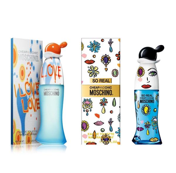Moschino I Love Love 30ml Edt + So Real 30ml Edt