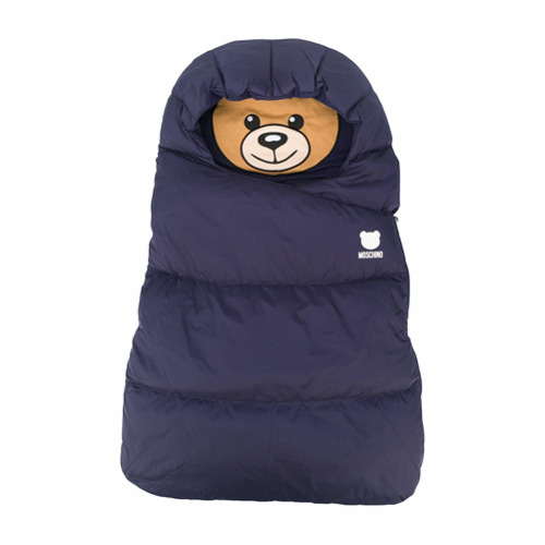 Moschino Kids Saco de Dormir Teddy Bear - Azul