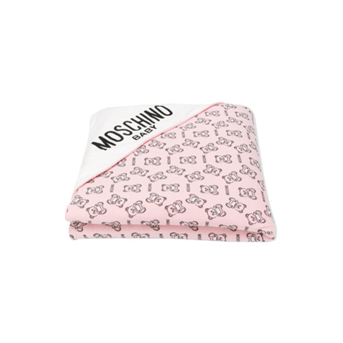 Moschino Kids Teddy Bear Blanket - Rosa