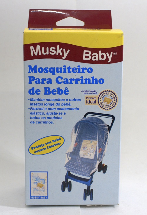 Mosquiteiro Musky Baby para Carrinho de Bebê