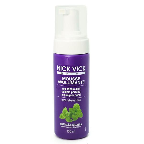 Mousse Avolumante Nick Vick Nutri 150ml - Nick & Vick