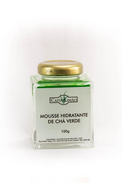 Mousse Hidratante Cha Verde Capim Limão - Farmácia Capim Limão