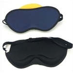 MSHOP 3D Máscara do sono Eye Mask Resto Viagem Aid Eye Capa remendo macia para dormir Blindfold Eye Relax Massager