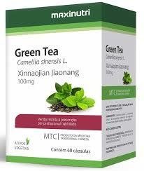 Mtc Green Tea Chá Verde 100Mg 60 Cápsula - Maxinutri