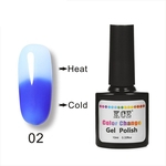 Mudan?a de Temperatura prego UV Gel Polish Gradiente de cor Nail Art Make Up
