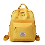 Mulher bonito doce cor de Grande Capacidade Backpack All-jogo Handle Protable Bag