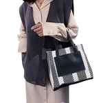 Mulher ocasional simples de Grande Capacidade Único Shoulder Tote Bag Moda Bolsa