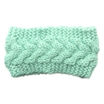 Mulheres Crochet Headband Knit Flor Hairband Ear Warmer Inverno Envolt¨®rio principal Moda