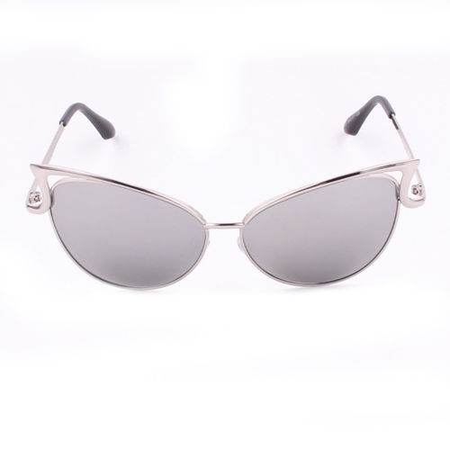 Mulheres do gato olho moda projeto oco Out Sunglasses