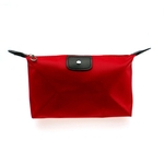 Mulheres doces brilhantes cores Bolsa de Higiene Pessoal armazenamento Cosmetic Bag Dumpling Clutch Bag Zipper Bolsa Gostar