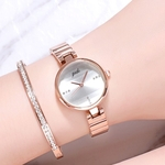 LOS Mulheres GEDI impermeável quartzo relógio com vidro temperado para Lazer Escritório de Negócios Ladies watches