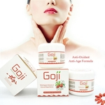 Mulheres Goji ácido hialurônico Wolfberry Creme Facial Anti rugas Hidratante Cuidados