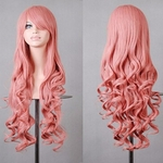 Mulheres Lady ondulado longo cabelo encaracolado Anime Cosplay Partido peruca completa Perucas PK