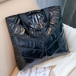 Mulheres Moda cor s¨®lida Zipper HnadBag Waterproof Shoulder Bag Shopping Bag