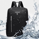 Mulheres Moda cor s¨®lida Zipper Mochila Waterproof Shoulder Bag Travel Bag