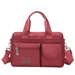 Mulheres Moda Multi Purpose Handbag inclinado Bolsa de Ombro Messenger Bag