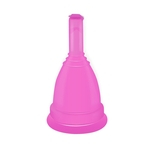 Mulheres Outdoor Silicone Menstrual Cup Leakproof Menstruação Cup
