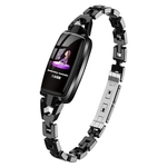 Mulheres Relógios Heart Rate Pulseira inteligente Blood Pressure Monitor de Intelligent Digital Watch