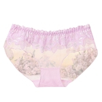 Mulheres sexy Traceless Briefs See-Through Lace Cueca Cueca