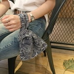 Mulheres Simples Casual atado Wrist Bag Mobile Phone Key Money Bag