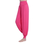 Mulheres Sólidos Pants Cor solto Modal Pantalettes para dança Sports Yoga