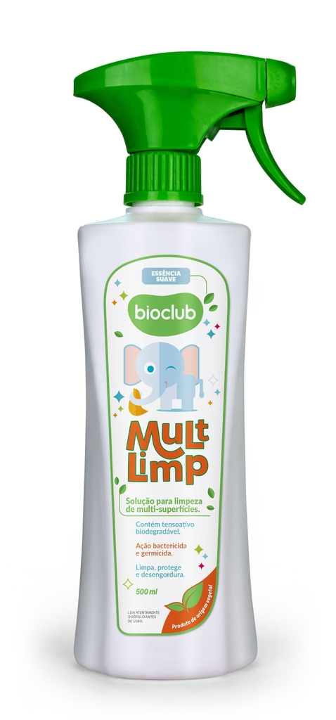 Mult Limp Limpeza de Superfícies Bioclub® 500Ml