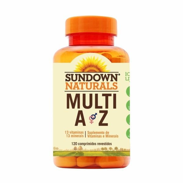 Multi A-Z - 120 Comprimidos - Sundown