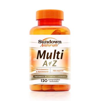 Multi A-Z Mix de Vitaminas e Minerais Sundown 120 Cápsulas