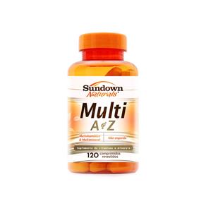 Multi A-Z Suplemento Vitaminico Sundown com 120 Comprimidos