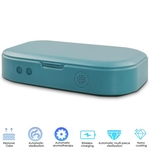 Multi-função Plastic Esterilizador UV Caso Blue Box portátil para Máscara Mobile Phone Assista