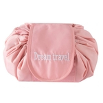 Multi-função saco de armazenamento Maquiagem Cosmetic Bag portátil com cordão Wash saco de viagem