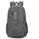 Multi-Function Mulheres Moda de Nylon Zipper cor s¨®lida Backpack Messenger Bag