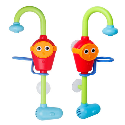 Multicolor Fun do banho do bebê brinquedos elétricos Spout Automatic Jogar spray Showers Toy Faucet Jogar com água