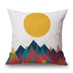 Multicolor Multicolor fronha Throw Pillow Covers Covers inofensivos